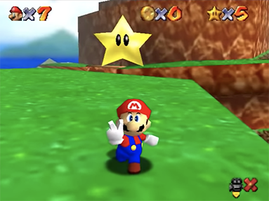 Mario 64 jeu